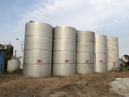 二手不銹鋼儲罐